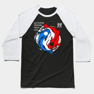 KOI YIN YANG Baseball T-Shirt